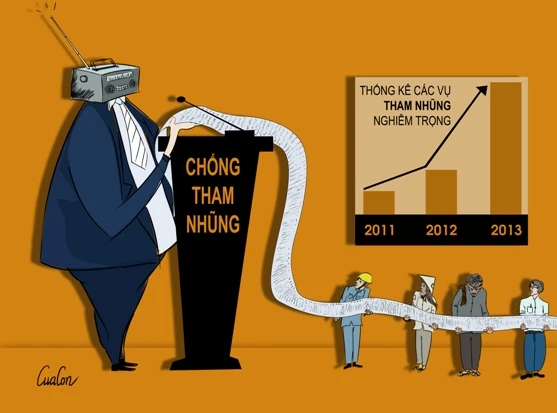 Những bức tranh biếm chích trúng 'tử huyệt' của tham nhũng ảnh 7