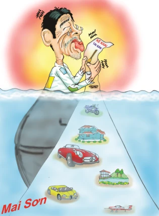 Những bức tranh biếm chích trúng 'tử huyệt' của tham nhũng ảnh 5