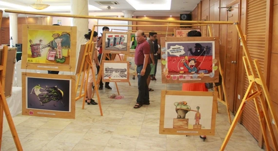 Những bức tranh biếm chích trúng 'tử huyệt' của tham nhũng ảnh 17