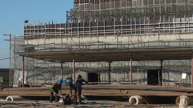 Công trường Formosa Hà Tĩnh - Ảnh: Vũ Toàn