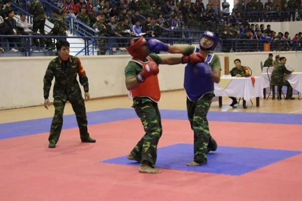 Hội thao võ chiến đấu tay không toàn quân 2014 ảnh 7