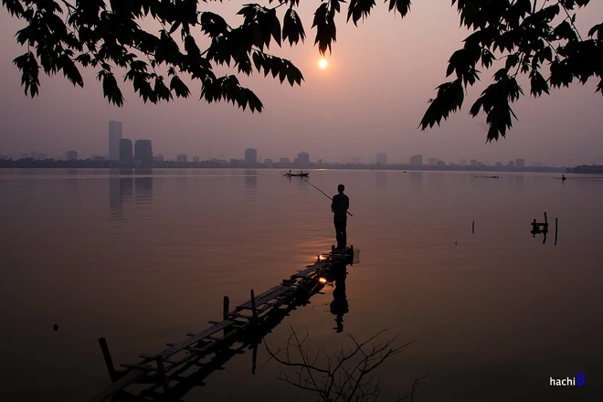 Nét quyến rũ của hồ Tây ngày đông ảnh 4