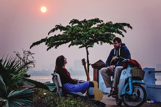 Nét quyến rũ của hồ Tây ngày đông ảnh 6