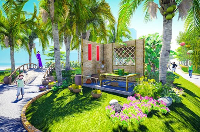 Phối cảnh đường hoa Tết Ất Mùi 2015 tại Sài Gòn ảnh 6