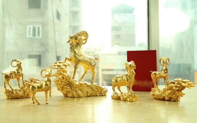 Ất Mùi 2015 là năm biểu tượng cho sự may mắn cát tường.