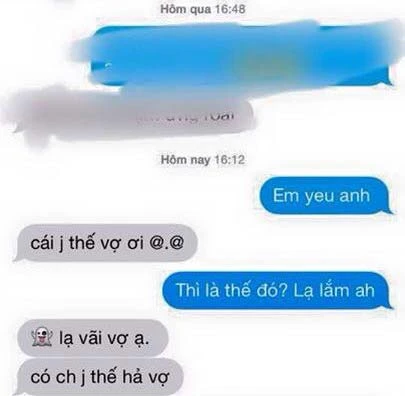 phản ứng em yêu anh