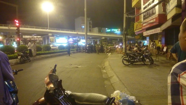 Hiện trường vụ án mạng