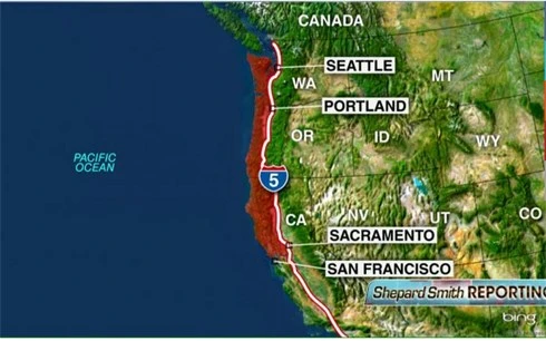 sieu dong dat tai thai binh duong, 13.000 nguoi co the se thiet mang hinh 0