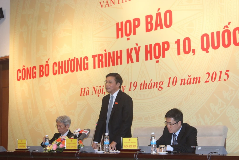 Quốc hội sẽ bầu Tổng thư ký tại kỳ họp 10 ảnh 1