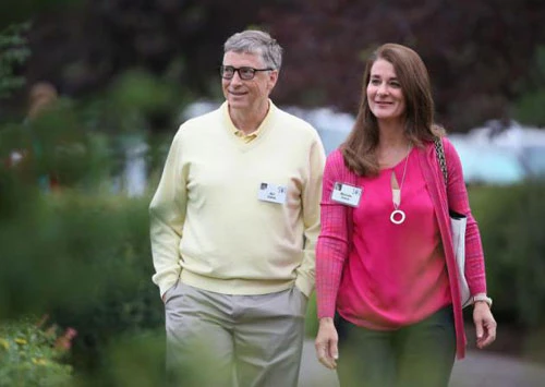 Vợ chồng Bill Gates - Melinda. Ảnh:CNN. dang-sau-cuoc-hon-nhan-cua-cac-ty-phu