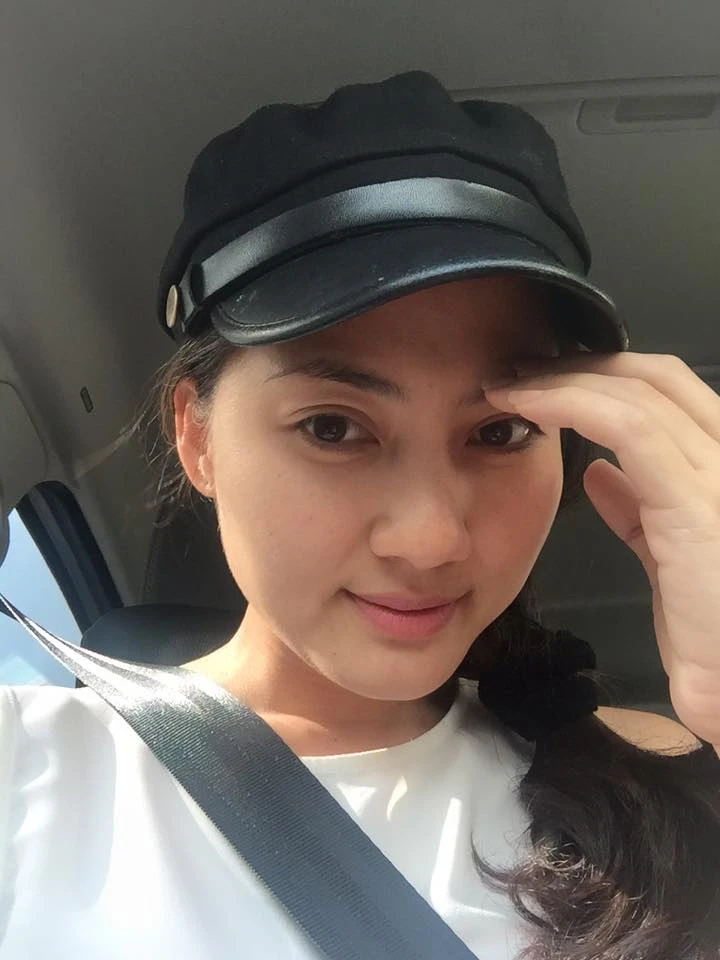 Gương mặt Ngọc Lan có những đường nét cơ bản xinh đẹp, hài hòa