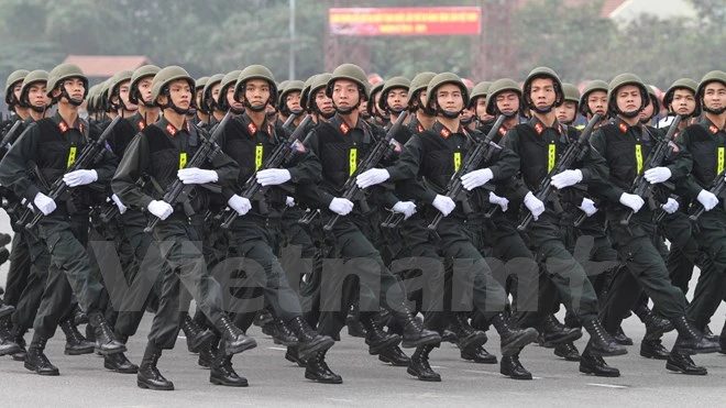 Bộ trưởng Trần Đại Quang phát lệnh xuất quân bảo vệ Đại hội Đảng ảnh 6