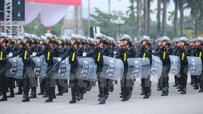 Bộ trưởng Trần Đại Quang phát lệnh xuất quân bảo vệ Đại hội Đảng ảnh 7