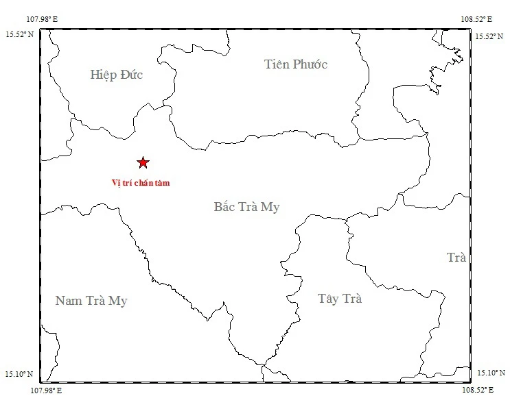 Xảy ra động đất kèm nhiều tiếng nổ lớn ở Quảng Nam ảnh 1