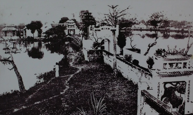 Chùm ảnh: Hồ Gươm hơn 100 năm trước ảnh 6