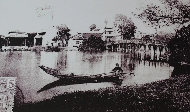 Chùm ảnh: Hồ Gươm hơn 100 năm trước ảnh 7