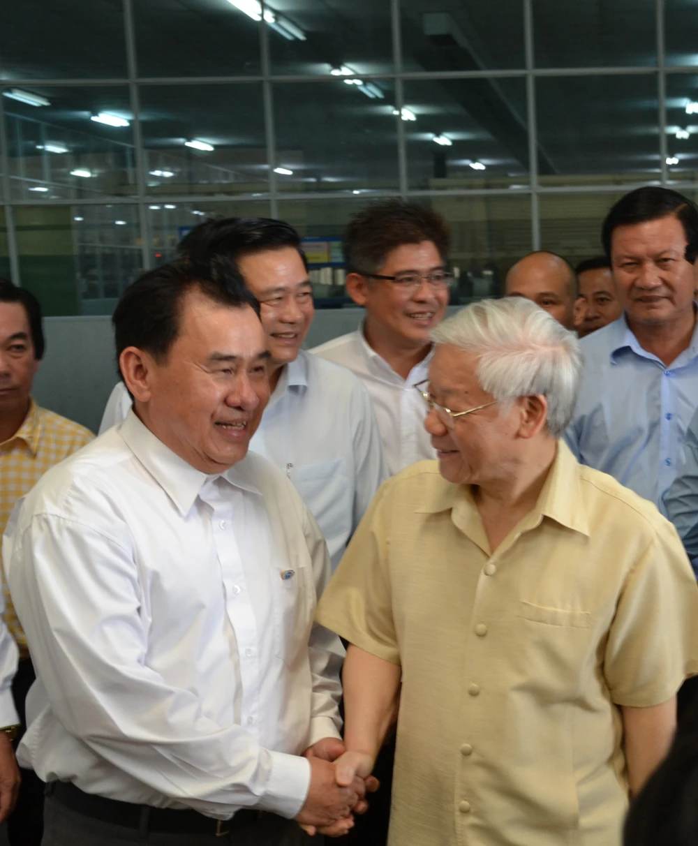 Tổng Bí thư: Địa phương không nên ỷ lại vào sự giúp đỡ ảnh 2