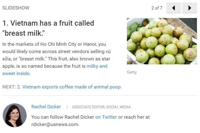 6 'sự thật' thú vị về Việt Nam trên báo Mỹ ảnh 1