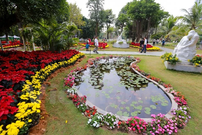 Thích thú với lễ hội hoa xuân lớn nhất miền Bắc ảnh 4