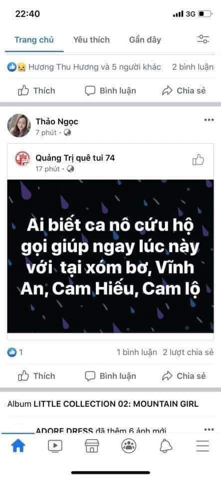 Lũ dâng trong đêm, người dân Quảng Trị lên mạng cầu cứu ảnh 6