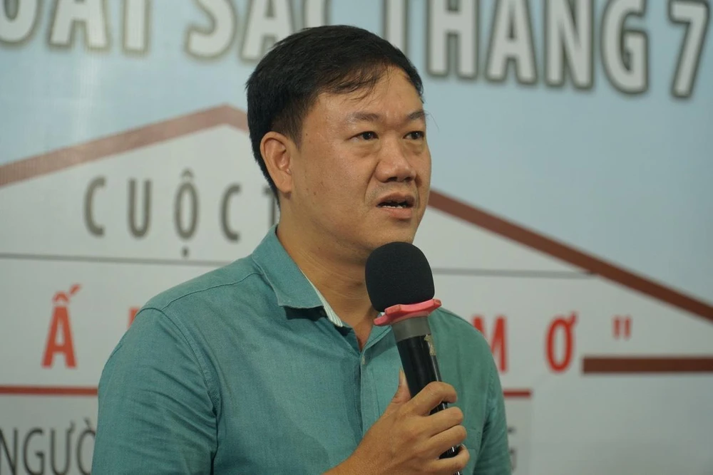 Ông Lương Tuấn Anh, Chủ tịch Công đoàn Viên chức TP.HCM. Ảnh: HUỲNH THƠ