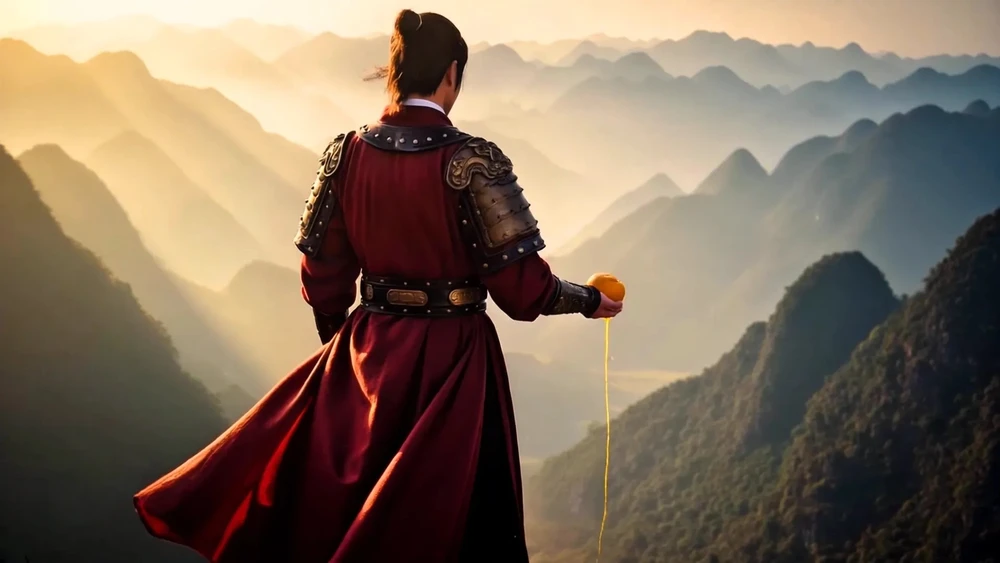 Cảnh anh hùng Trần Quốc Toản bóp nát quả cam trong MV 'Kiếp sau vẫn là người Việt Nam'