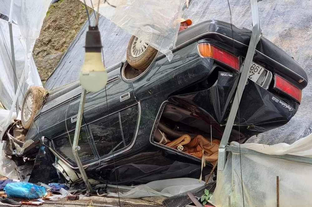 Hiện trường vụ tai nạn