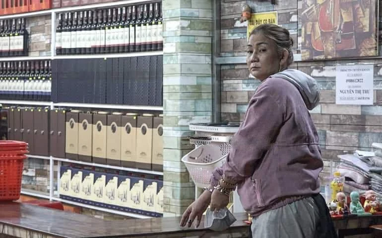 Lê Thị Thu Ba mô tả hành vi móc túi Ảnh TD