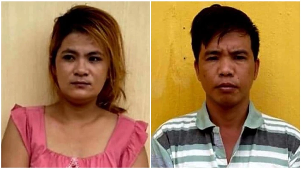 Đôi vợ chồng hờ mở quán cà phê để bán lẻ ma túy. Ảnh: CA