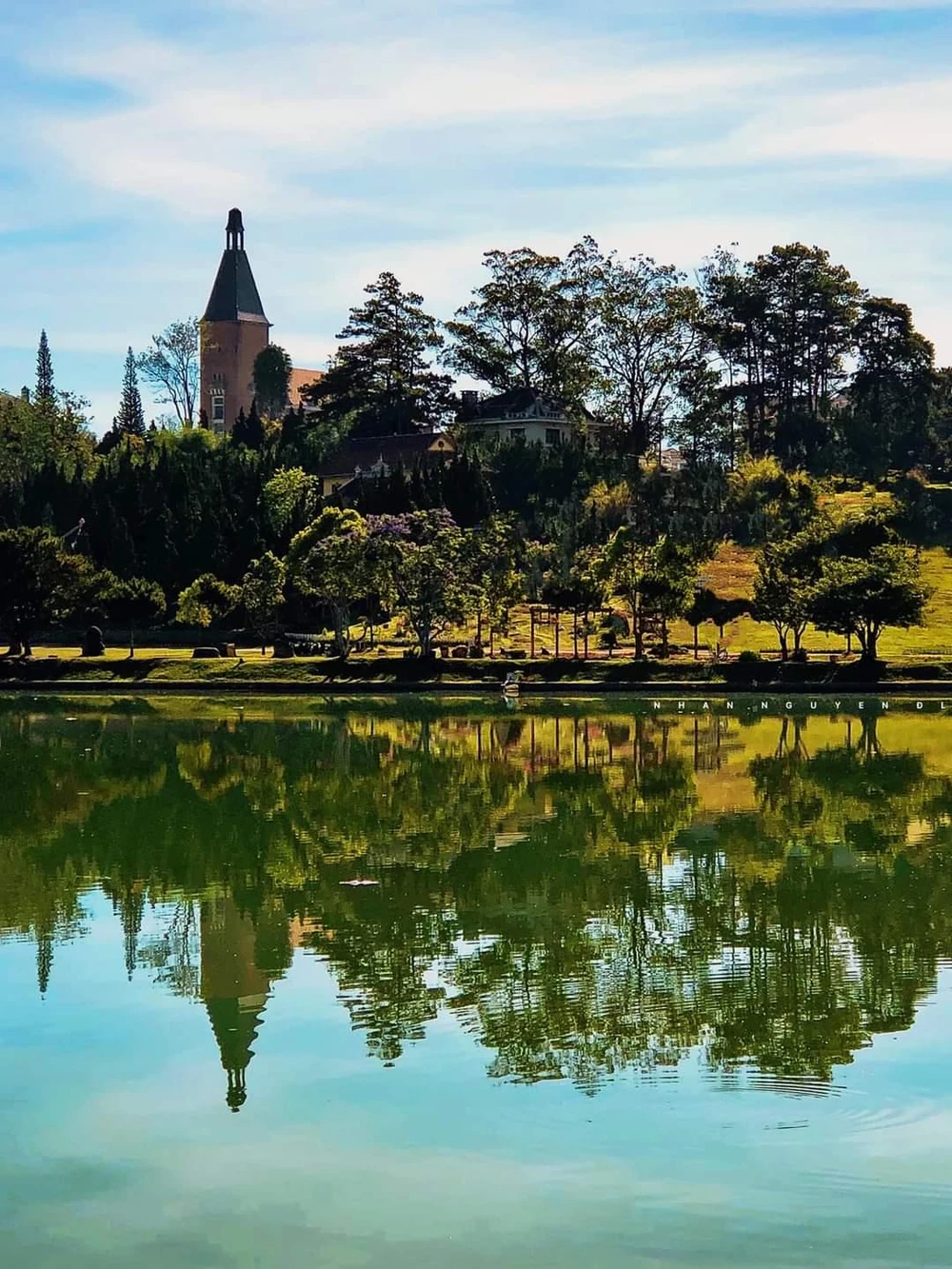 Đà Lạt - thành phố ngàn hoa. Ảnh VT