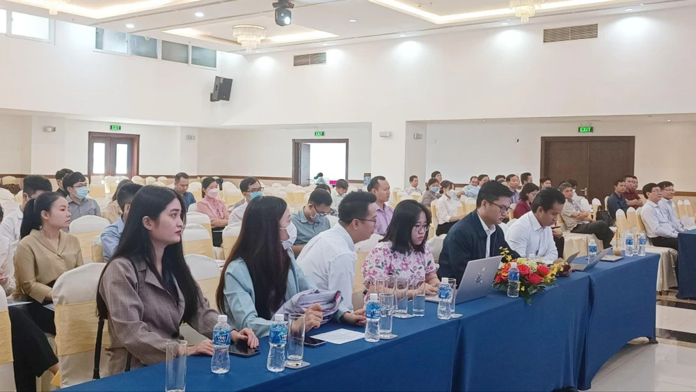 Đại biểu tham dự hội thảo. Ảnh: VÕ TÙNG