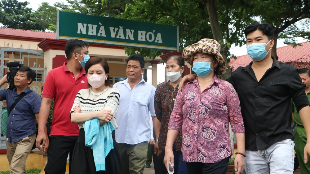 Có thể nói, hội nghị gia đình là cơ hội quý giá để các phạm nhân và gia đình gặp gỡ chia sẻ tâm tư, nguyện vọng trong một không gian riêng. Ảnh: VÕ TÙNG