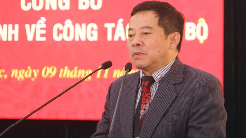 Chủ tịch UBND TP Bảo Lộc. Ảnh: MẠNH THÀNH