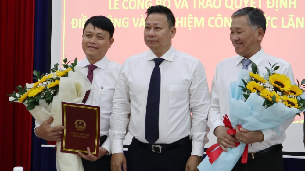 Tân Giám đốc Sở Kế hoạch và Đầu tư Kiều Công Minh. Ảnh: CTV