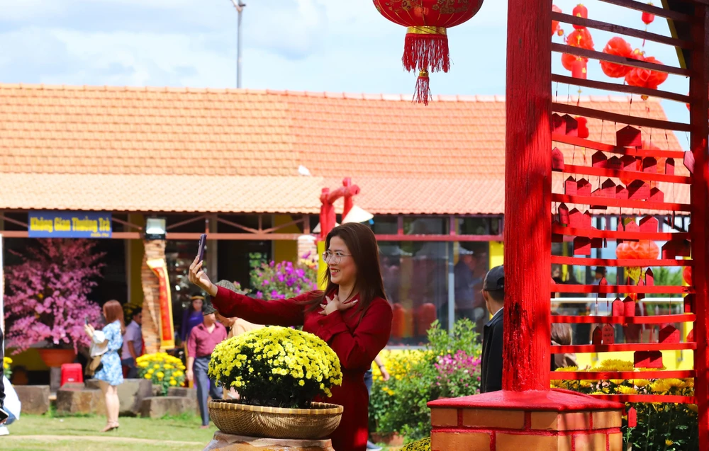 Xuân về khắp nơi nơi... Ảnh: VT Xuân về khắp nơi nơi... Ảnh: VT