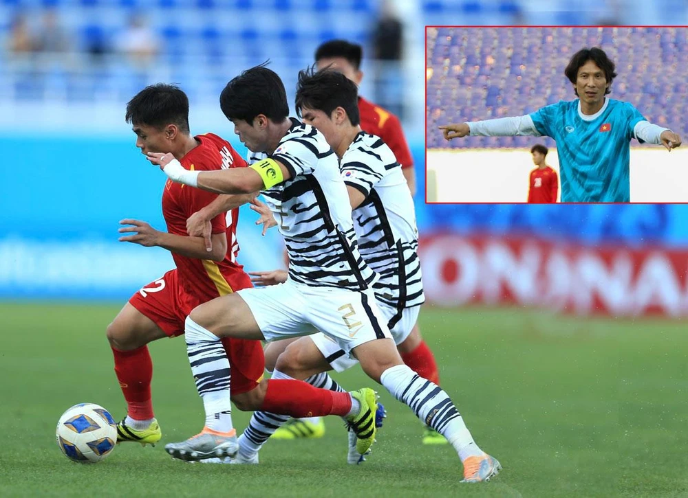 Thầy Gong tạo niềm tin lớn cho các cầu thủ trẻ trước các đối thủ lớn. Ảnh: ANH THỎA