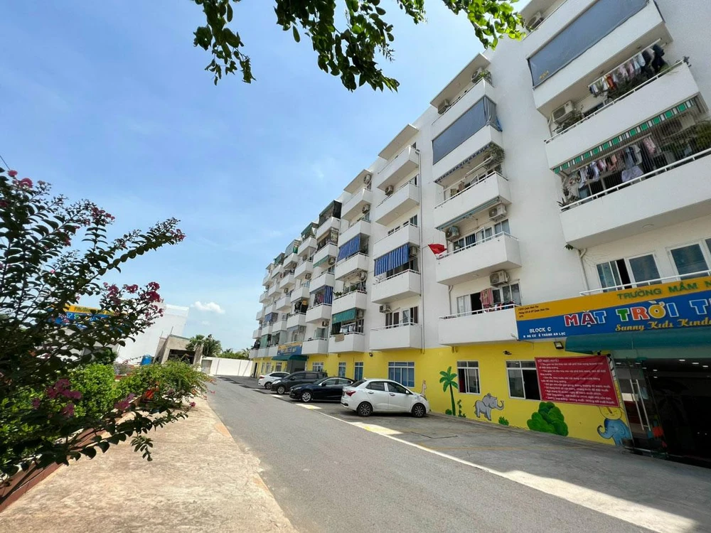 Một dự án nhà ở xã hội cho người lao động có thu nhập thấp thuê của Công ty Lê Thành tại quận Bình Tân, TP.HCM. Ảnh: VIỆT HOA
