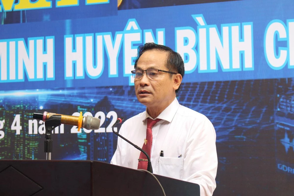 Ông Phạm Văn Lũy, Quyền Chủ tịch UBND huyện Bình Chánh.