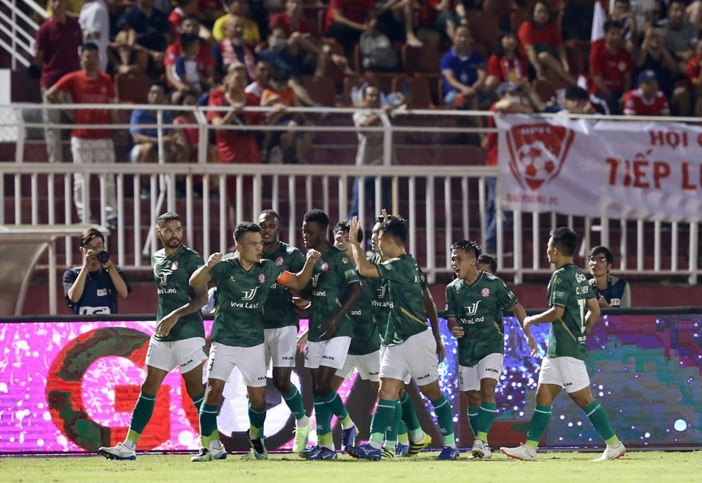 CLB TP.HCM gọi và Sài Gòn FC trả lời với hai chiến thắng kịch tính. Ảnh: ANH DUY