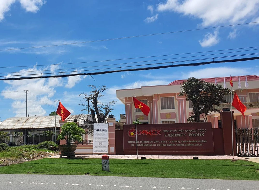 Công ty Camimex Foods, một trong hai công ty trúng đấu giá. Ảnh: TRẦN VŨ