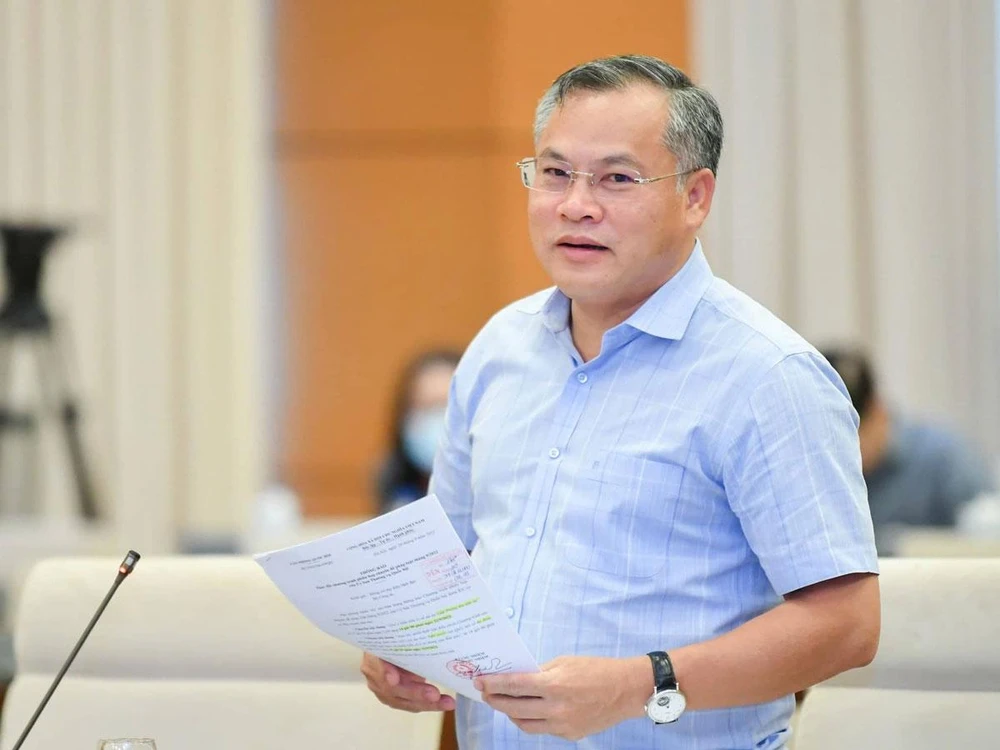 Thứ trưởng Bộ Công an Nguyễn Văn Long. Ảnh: PHẠM THẮNG Thứ trưởng Bộ Công an Nguyễn Văn Long. Ảnh: PHẠM THẮNG