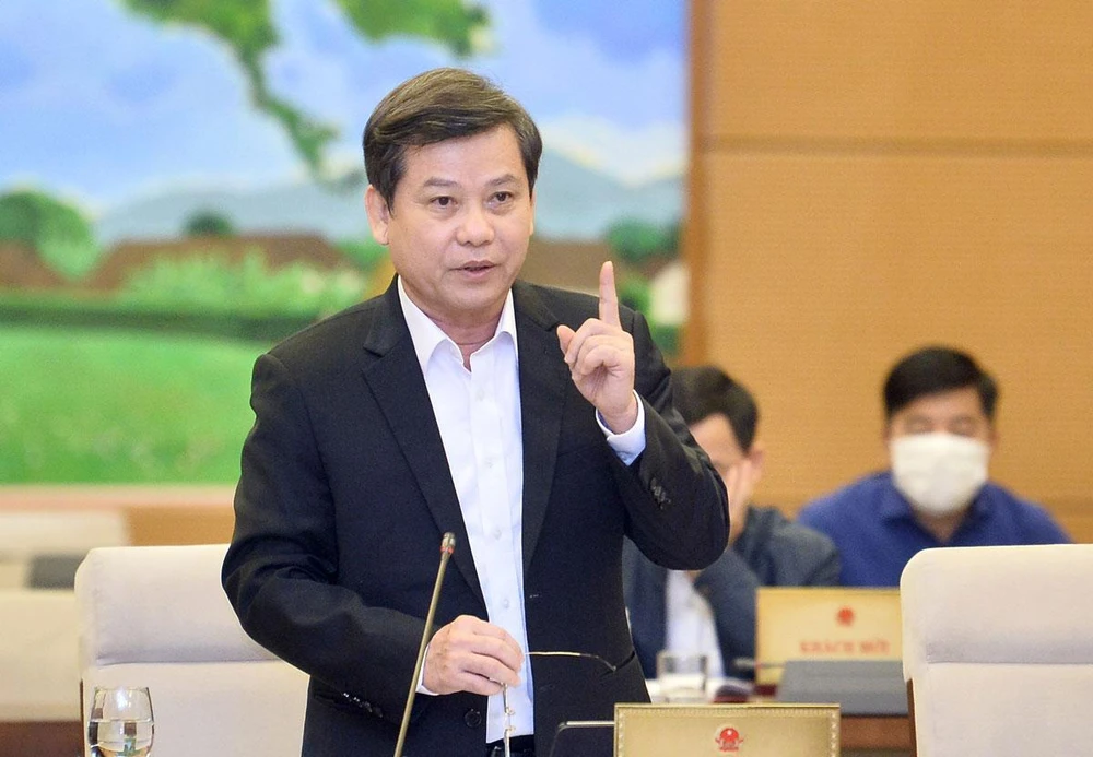 Viện trưởng VKSND Tối cao Lê Minh Trí. Ảnh: PHẠM THẮNG