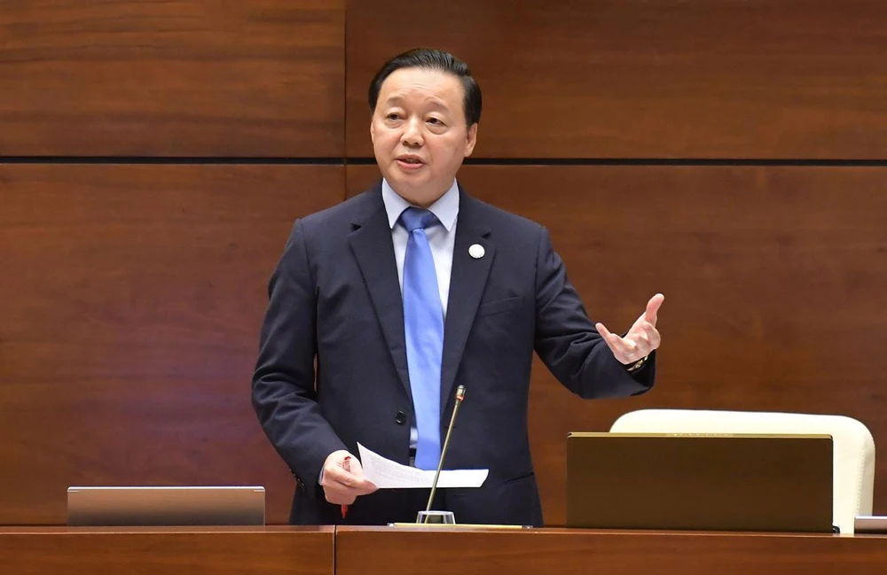 Bộ trưởng Bộ TN&amp;MT Trần Hồng Hà