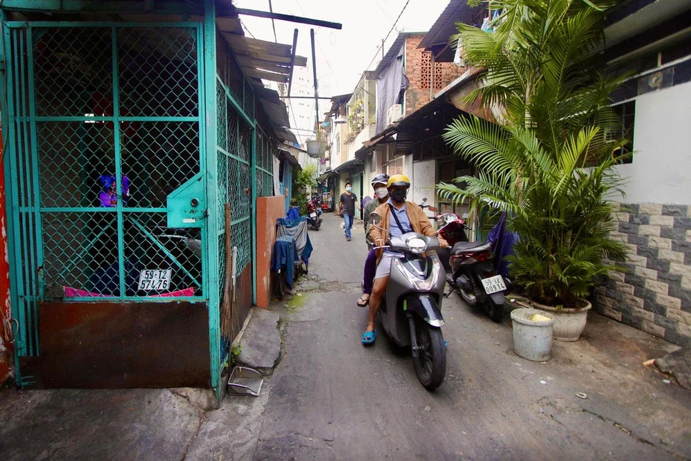 Những khu vực chỉnh trang đô thị nếu nhà nước không đứng ra thu hồi đất thì sẽ rất khó để thực hiện. Trong ảnh là dự án chỉnh trang đô thị khu tứ giác Nguyễn Cư Trinh, quận 1, TP.HCM (còn gọi là khu Mả Lạng). Ảnh: NGUYỆT NHI