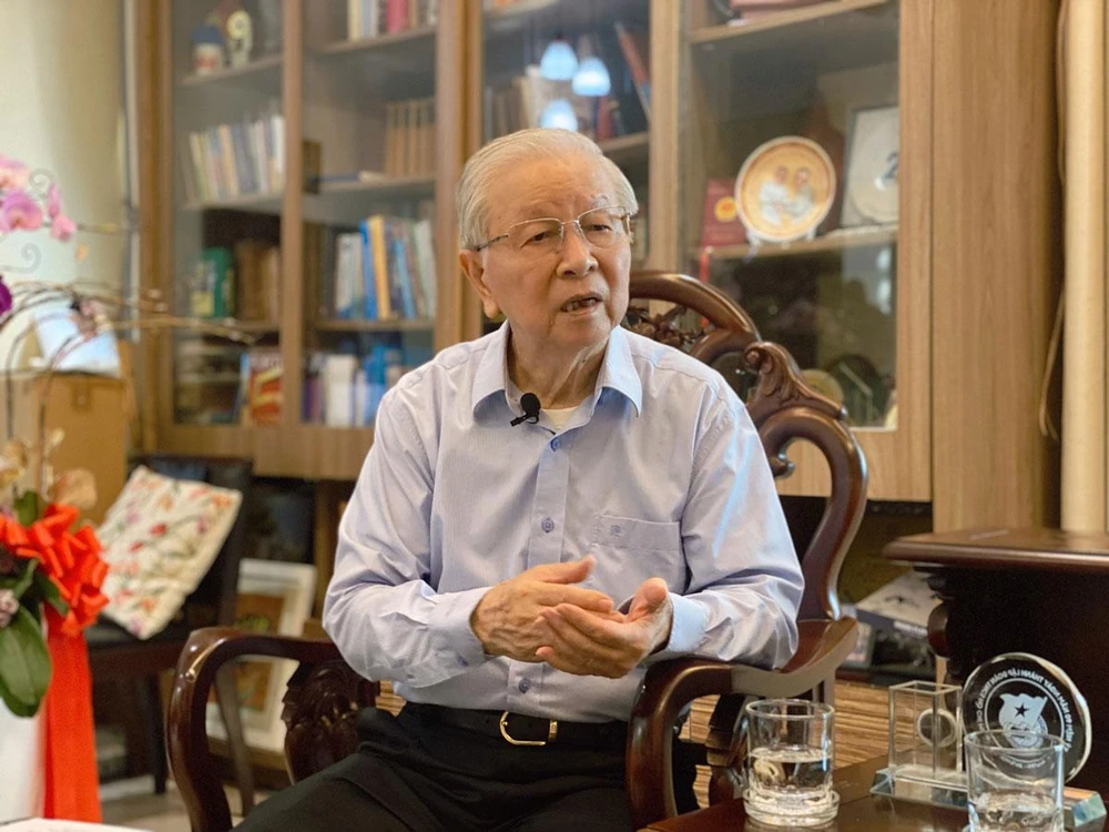 Ông PHẠM CHÁNH TRỰC - nguyên Phó Bí thư Thành ủy, nguyên Chủ tịch HĐND TP.HCM. Ảnh: ĐÀO HÀ