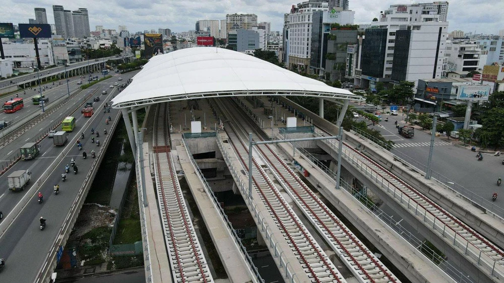Dự án xây dựng hệ thống quan trắc phục vụ khai thác công trình tuyến metro số 1 sẽ được trình HĐND TP trong thời gian tới. Ảnh: ĐT