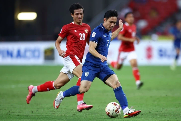 Trận Indonesia - Thái Lan. Ảnh: AFF
