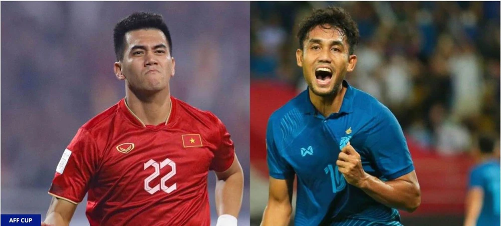 AFC News đánh giá cao Tiến Linh và Dangda với khả năng săn bàn hiệu quả. Ảnh: AFC AFC News đánh giá cao Tiến Linh và Dangda với khả năng săn bàn hiệu quả. Ảnh: AFC