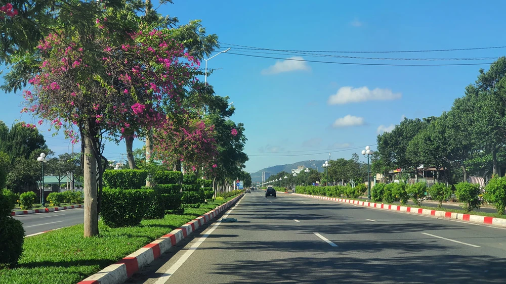 Trục đường 2 Tháng 9 hiện là trục giao thông chính của TP Vũng Tàu. Ảnh: TRÙNG KHÁNH