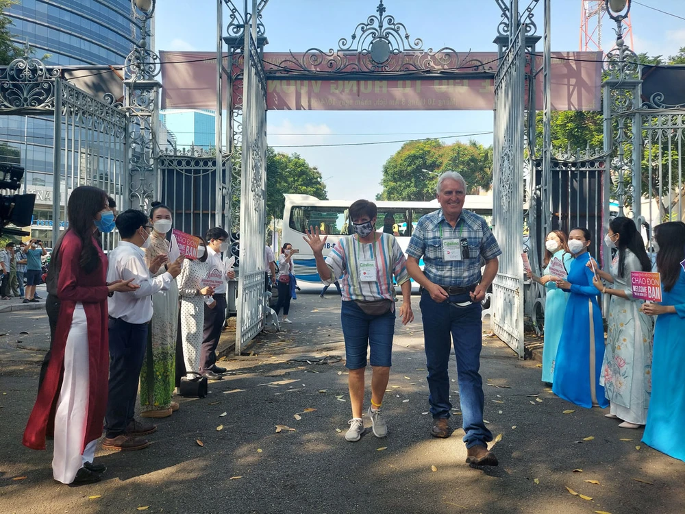 Việt Nam có nhiều lợi thế để thu hút du khách quốc tế như khí hậu ôn hòa, mát mẻ. Ảnh: T.TRINH Việt Nam có nhiều lợi thế để thu hút du khách quốc tế như khí hậu ôn hòa, mát mẻ. Ảnh: T.TRINH